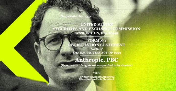A photo illustration featuring Anthropic CEO Dario Amodei.