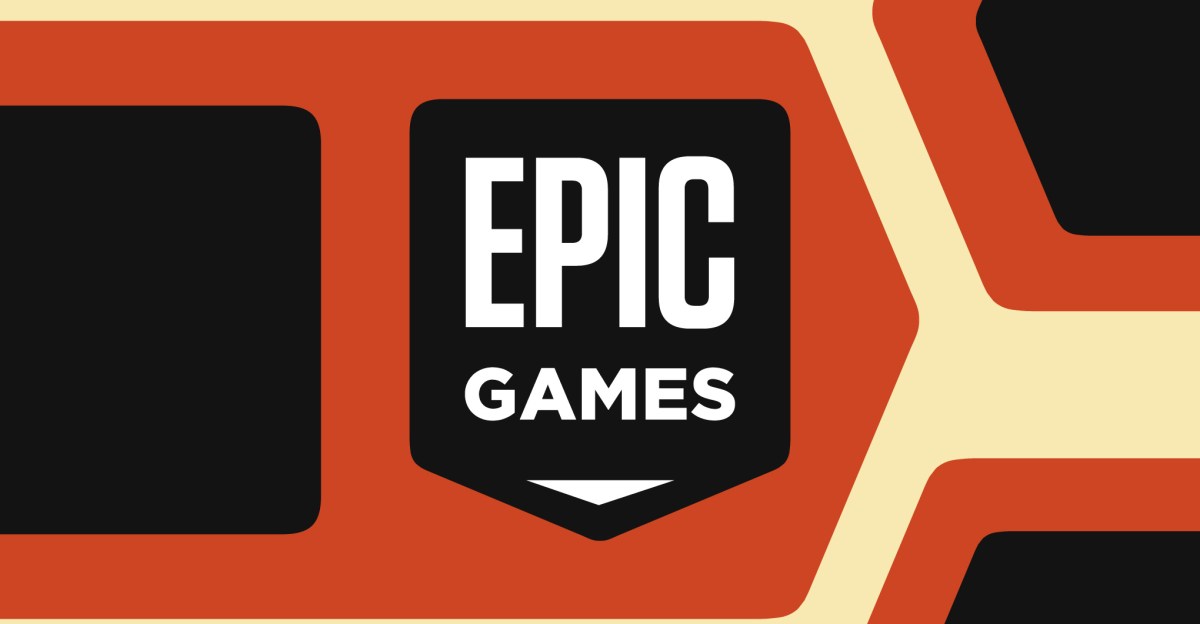 An illustration of the Epic Games logo.