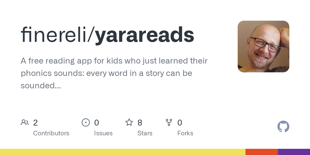 A free reading app for kids who just learned their phonics sounds: every word in a story can be sounded out, tap a word for its sounds. Bring your own agent (MCP). Cloudflare Workers. - finereli/ya...