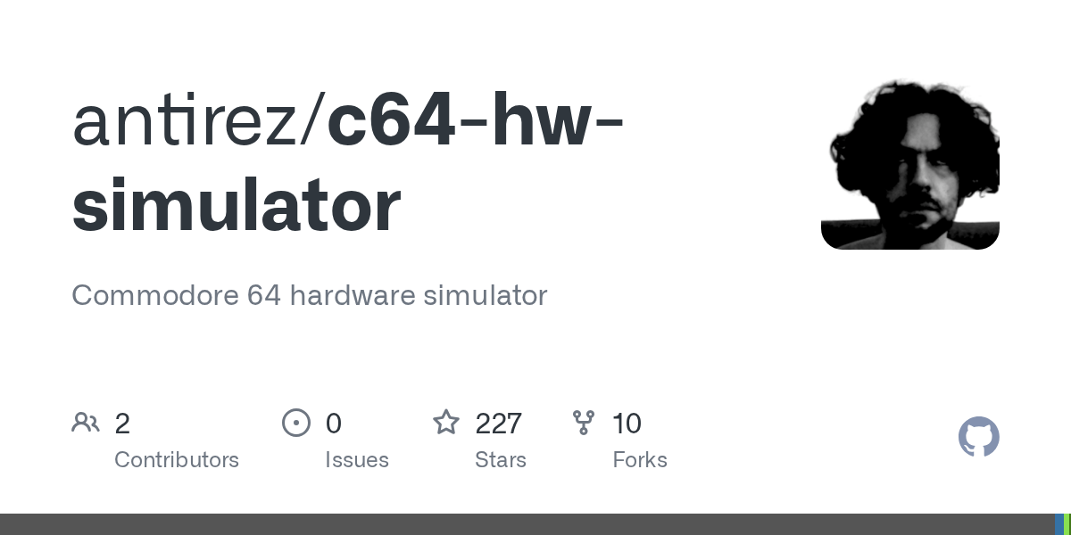 Commodore 64 hardware simulator. Contribute to antirez/c64-hw-simulator development by creating an account on GitHub.